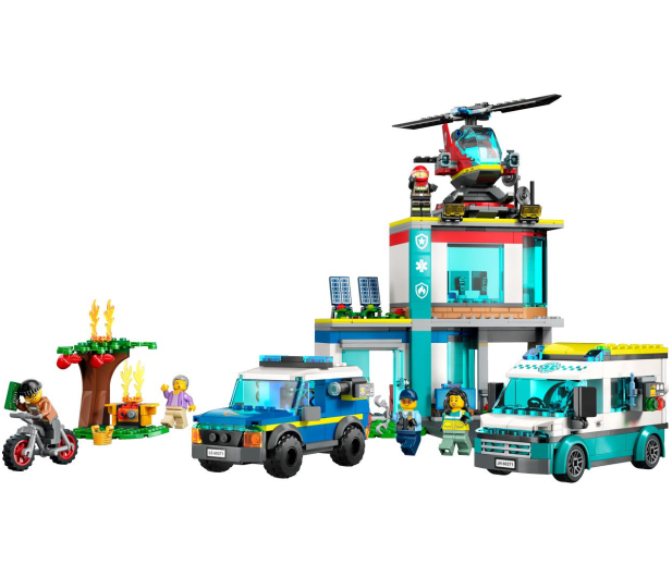 LEGO City 60371 Parking dla pojazdów uprzywilejowanych - 1091237 - zdjęcie 5